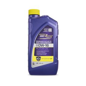 0w-16 Royal Purple 01016 Low Viscosity High Performance Oil 1 Quart Bottle