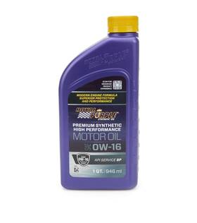 Roy06016 Royal Purple 06016 0w16 Api Oil Full Synthetic Case 6x1 Quart