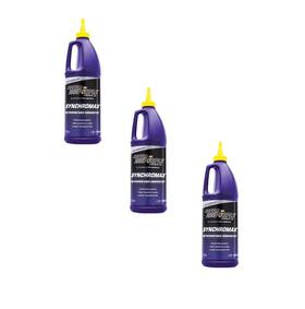 Royal Purple 192019015448 Synchromax Manual Transmission Fluid 3 Quarts Set Of Bottles
