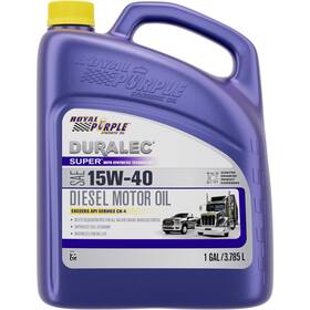 29643154 Royal Purple Duralec Super 15w40 Oil Api Service Ck-4 1 Gal