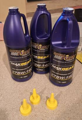 Ou812 Royal Purple Syn Gear Oil New
