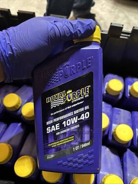 Roy01140 Royal Purple 6 Qty 01140 10w-40 Hp Motor Oil For Gasoline Engines