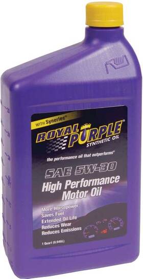 Rp01530 Royal Purple 5w30 Multi-grade Motor Oil Quart