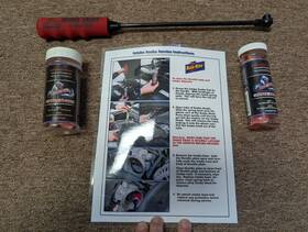 9710 Run-rite Throttle Body And Intake Snake Tool With Heads 9710 Run-rite Throttle Body And Intake Snake Tool With Heads
