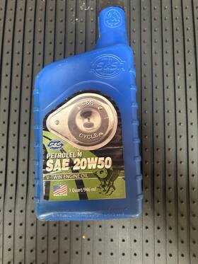 21174-90001 S&s Cycle High-perform Not Synthetic Motorcycle Engine Oil 1 Quart 20w-50 Petroleum
