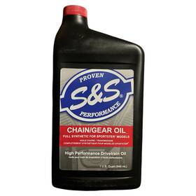 3604-0008 S&s Performance Chain/gear Oil Full Synthetic For Sportster Models 3604-0008 S&s Performance Chain/gear Oil Full Synthetic For Sportster Models