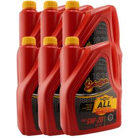 6520-006-6cs Schaeffer S 6520 Synshield All Performance Full Synthetic 5w-20 Oil 1 Gal 6 Pack
