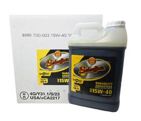 0700-003 Schaeffers Synsheild Durability Advantage Diesel Engine 15w-40 Oil 2 2.5gal