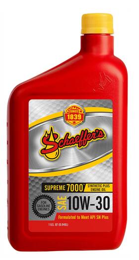 0705-012 Schaeffers 0705 Supreme 7000 Synthetic Plus 20w-50 Racing Oil 12 1 Quart Bottles