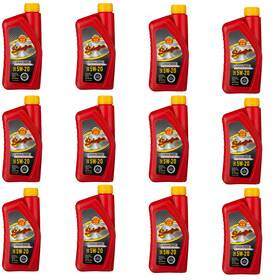 9004-012 Schaeffers 9004 Supreme 9000 Full Synthetic Gasoline 5w-20 Engine Oil 12qts