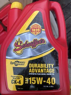 Lbl481 Schaeffers 15w 40 Diesel Engine Oil Lbl481 Schaeffers 15w 40 Diesel Engine Oil