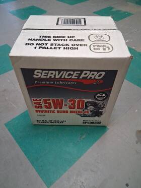 5w-30 Service Pro 706477002027 Sae Synthetic Blend Motor Oil