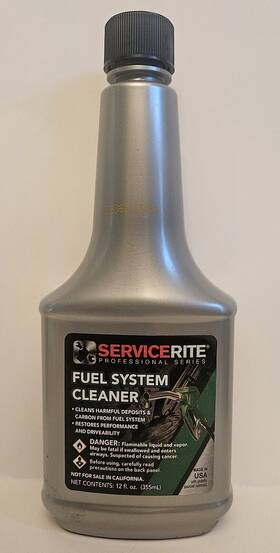 00036-00005 Servicerite Professional Series Fuel System Cleaner Case Of 12-12 Fl Oz Bottles 00036-00005 Servicerite Professional Series Fuel System Cleaner Case Of 12-12 Fl Oz Bottles