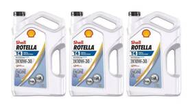 1090721 Shell Rotella T4 Triple Protection 10w-30 Diesel Motor Oil 3 Pack 1 Gallon