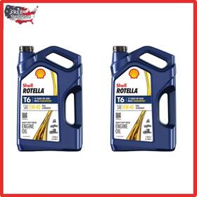 354130 Shell Rotella T6 Diesel Full Synthetic Engine Oil 15w-40 2 Gallon Pack