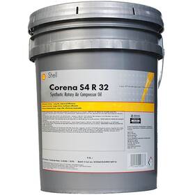 Shell 550026716 Corena S4 R 32 Synthetic Air Compressor Oil 1 - 5 Gallon Pail