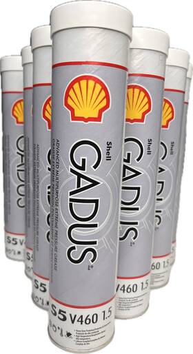 550028602 Shell Gadus S5 V460 1.5 Heavy Duty Grease Case Of 10 - 14 Ounce Tubes