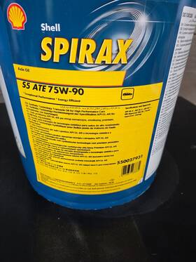 Shell 550057966 Transmission Oil Spirax S5 Ate 75w-90 5 Gallon