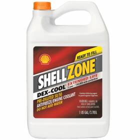 Sheldex50 Shell Dex-cool 50/50 Antifreeze/coolant 1 Gallon For Trucks