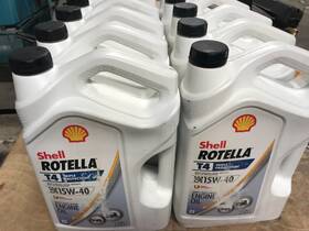 T4-15w40 Shell Rotella T4 15w40 Lot Of Inch 10 1 Gallon Plastic Jugs