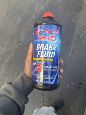 Sp-bf32 Shop Pro #sp-bf32 Dot 3 4 Brake Fluid 32-oz