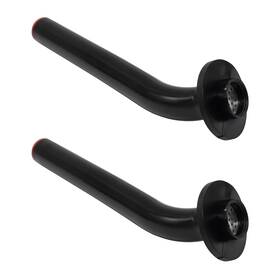 Showingo 730849962107 No Cap Gas Can Spout And Rubber Stopper Replacement For Eagle Cans Black