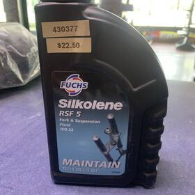 Silkolene 602011879 Fuchs Rsf 5 Suspension Fluid Motorcycle Race/track Fork Oil 5w