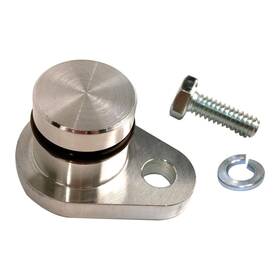 Silver Sport Transmissions Tra-20088a Billet Speedometer Port Blockoff Assembly
