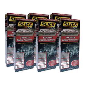 Slick 50 Sl-750001-06 Supercharged Synthetic Engine Treatment 15 Oz. Fl. Amber