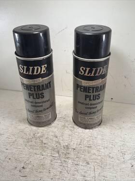 41814 Slide Lot Of 2 Vintage New Nos Penetrant Plus Cfc Free 41814 Slide Lot Of 2 Vintage New Nos Penetrant Plus Cfc Free