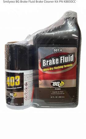 K8830cc Smilyeez Bg Brake Fluid System Flush Ultra Dry Flushing Formula Kit Dot 4