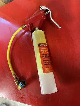 Snap-on Actuvpro12 Snap-on Metered Uv Dye Injection Pump With Almost Full