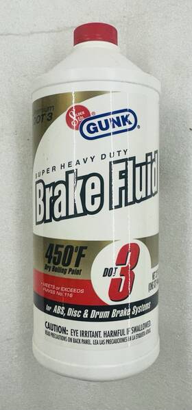 Solder Seal 296km027 Super Heavy-duty Dot 3 Brake Fluid 450degree 32 Oz F/ Abs Disc And Drum Brakes New