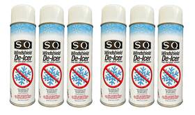 0900 Sq Windshield De-icer Frost And Snow Remover 14.5 Oz Per Can
