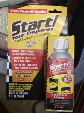 21205 Sta-bil Start Your Engines Fuel System Revitalizer 4oz 118ml For Small