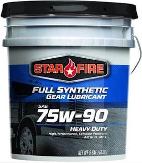Starfire 805-05-17 Full Synthetic Gl-5 75w-90 Gear Lubricant 1-5 Gallon Pail
