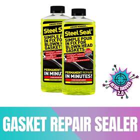 6cyl001usa  Steel Seal Blown Head Gasket Fix Repair Sealer - 6 Cylinder