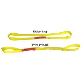 Otk20-0237 Stevens Lake Parts Eye To Nylon Sling With Heavy Duty Webbing 6 Feet Long 2 Inches Wide