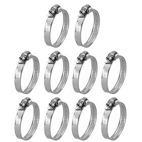 R2240 Stevens Lake Parts Pack Of 10 Hose Clamps Fits Case-ih Harvester Tractor Models 1 1/16 Inch - 2
