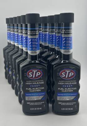 Stp 071153785991 Super Concentrated High Mileage Fuel Injector Cleaner 12-pack