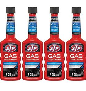 17003 Stp Gas Treatment Fuel Intake System Cleaner 5.25 Fl Oz Bottle -pack Of 4