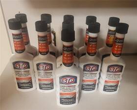 P25206 Stp 11 New 5.25 Oz Bottles Of High Mileage Fuel Injector Carburetor Treatment