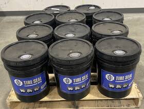 Stsotr640 Sts Lot Of 11 Commercial Otr Tire Seal 5 Gallon