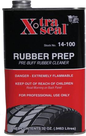Stubdl 639601110001 Xtra-seal Rubber Prep Pre-buff Buffering Solution 32 Oz. Black
