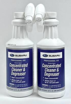 Subaru Soa868v9370 Concentrated Spray Cleaner And Degreaser 32 Oz Set Of 2
