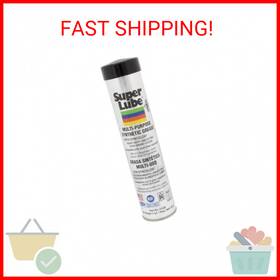 Super Lube 082353210367 21036 Synthetic Grease Nlgi 2 3 Oz Cartridge Translucent White 1