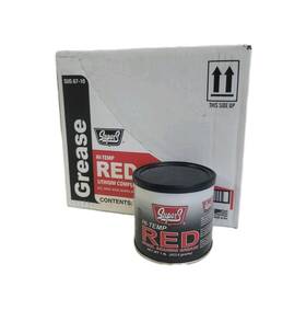 Super S Sus77 Hi-temp Red 1lb Wheel Bearing Grease Pack 12