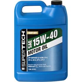 Wm05543p Super Tech Heavy Duty Sae 15w-40 Motor Oil 1 Gallon