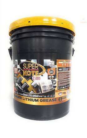 Superkote 2ooo Go-sklgro35lb0021 Lithium Grease Multipurpose 2000 /red And Tacky/ep/nlgi 2/35lb
