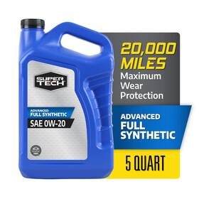 Wa0z133q Supertech Super Tech Advanced Full Synthetic Motor Oil Sae 10w-30 5 Quarts